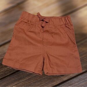 Ben Sherman Baby Boy 3-6m Coral Salmon Shorts EUC